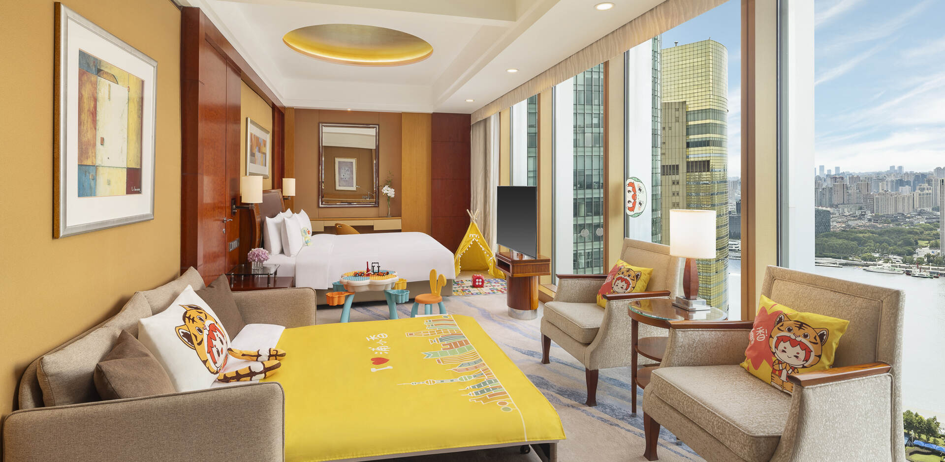 上海でのご宿泊、ゲストルーム、スイート | 浦東 シャングリ・ラ 上海